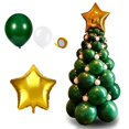 thumbnail image 2 of Kit de globos verdes navideños, kit de globos verdes navideños, accesorios de decoración navideña, decoración de globos para fiestas, tecnología innovadora, 2 of 7