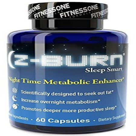 Z-burn -- 60 Veggie Capsules -- Night Time Fat Loss Supplement - 