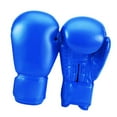 thumbnail image 5 of Vsenkes Adult Boxing Gloves PU Leather Breathable for Kickboxing Muay Thai Taekwondo Blue, 5 of 9