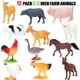 thumbnail image 3 of Simulación realista grande de figuras de animales de granja BOLZRA, 3 of 7