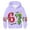 Purple, variant on 67 shirt G'irls Cartoon Print Hooded Zip Up Jacket Long Sleeve Athletic Outerwear For K'ids Casual Warm Lined Coat