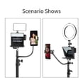 thumbnail image 3 of Portable Teleprompter For Smartphone DSLR Recording Live Broadcast Inscriber Teleprompter Artifact Video With Remote Control ,Easy setup, Desktop controlled, 3 of 7