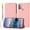 Pink, variant on Phone Case for Motorola Moto G30/G20/G10 Wallet Litch Pattern Card Slots Holder PU Lether Flip Folio