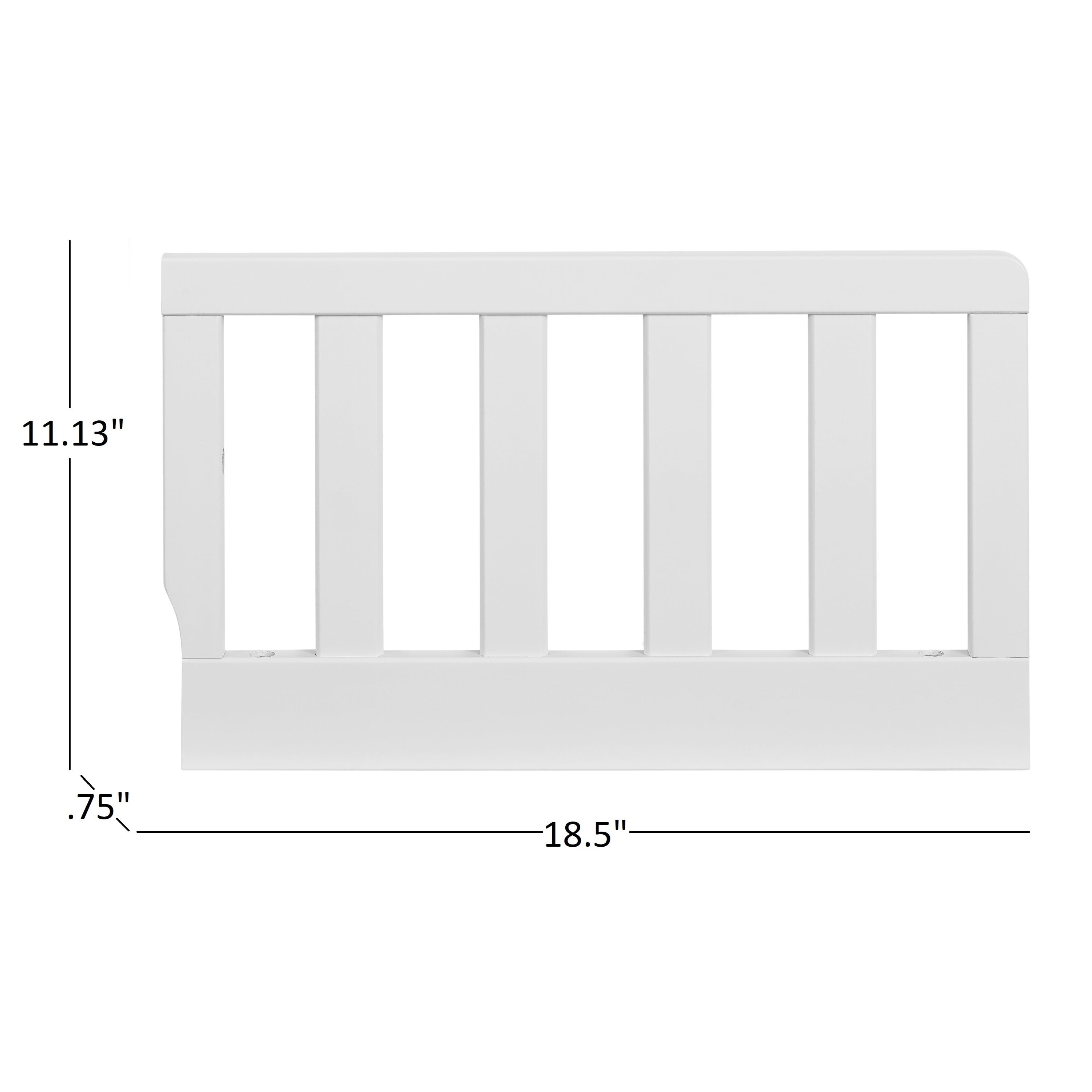 Oxford Baby Logan Toddler Guard Rail White