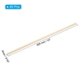 thumbnail image 2 of Unique Bargains 3/16 Inch Dowel Rods Wood Sticks 12 Inch Long Square Wooden Dowels 40 Pcs, 2 of 6