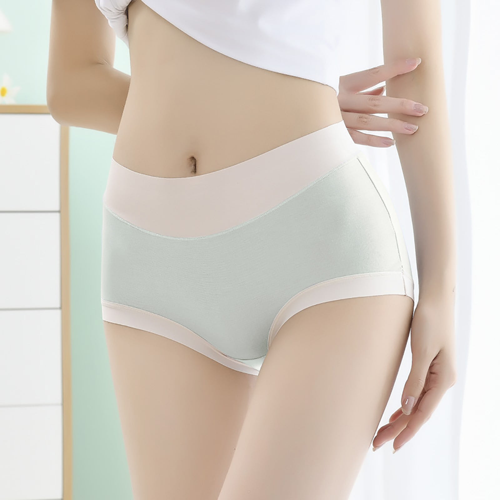  HELLOVE Womens Mesh Period Panties Menstrual Leak Proof  Underwear Incontinence Protective Briefs (H-4-5-1, Large) : Health &  Household