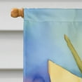 thumbnail image 3 of New Mexico Yucca Flower in Watercolor House Flag, 3 of 5