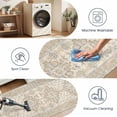 thumbnail image 2 of Washable Kitchen Runner Rug 2x5 ft, Non Slip Soft Low Profile Kitchen Rug with PVC Backing, Vintage Distressed Medallion Oriental Rug for Kitchen Sink, Hallway & Laundry Room, 2 of 6