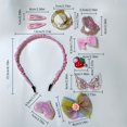thumbnail image 4 of QJUHUNG Princess Hair Accessory Set for Various Occasions - 10-11 Piece Hair Decor Gift Box  Durable & Colorful Hair Clips  Hair Bands  Hair Ties  Bows - Easy to Wear  Non-fade  Versatile, 4 of 6