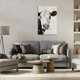 thumbnail image 4 of Stupell Industries Cottage Up Close Cow Canvas Art, 24 x 36, by Petals Prints Design, 4 of 8