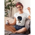thumbnail image 2 of Heavenly Hair Collection B T-Shirt Women -Annie Warren Designs, Female 5X-Large, 2 of 4