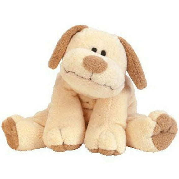 Ty Pluffies Plush Dog Toy with Mint Tags, Brown