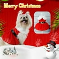thumbnail image 4 of KYAIGUO Winter Dog Clothes Christmas Dresses Costumes Outfit Santa Dog Clothes Cat Dresses for Small Medium Dogs Puppy Kitten Outfit, 4 of 5