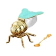 thumbnail image 3 of Baoblaze Bee Honey Jar Storage Pot Decorative Syrup Dispenser Condiment Pot Container for Color B, 3 of 8