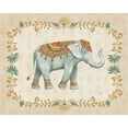 thumbnail image 2 of Brissonnet, Daphne 32x26 Gold Ornate Wood Framed with Double Matting Museum Art Print Titled - Elephant Walk II, 2 of 4
