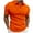 Orange, variant on zfhfof Men's Casual Polo Shirts Classic Button Basic Short Sleeve Shirt Solid Color Cotton Tees Athletic Golf Stylish Tops