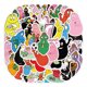 thumbnail image 2 of Pegatinas Barbapapas Anime de vinilo impermeable, paquete de 50 unidades, 2 of 3