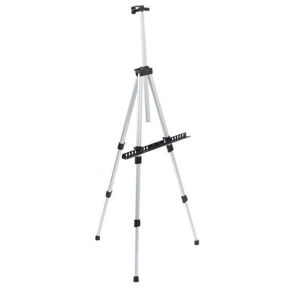 KINGART® Studio Aluminum Tripod Artist Field & Display Easel, 66" Stand