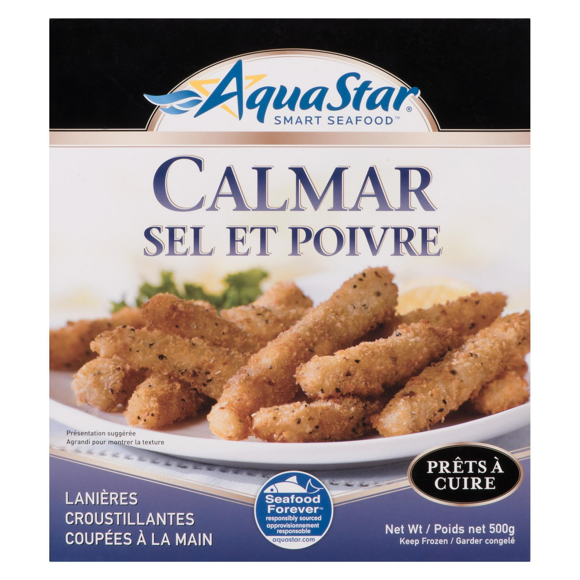 Prets A Cuire , Calmar au sel et au poivre Aqua Star