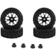 thumbnail image 2 of 4Pcs 12mm Hex Wheel Rims & OD 2.59Inch Rubber Tires for RC 1/10 On-Road Touring Car,C, 2 of 5