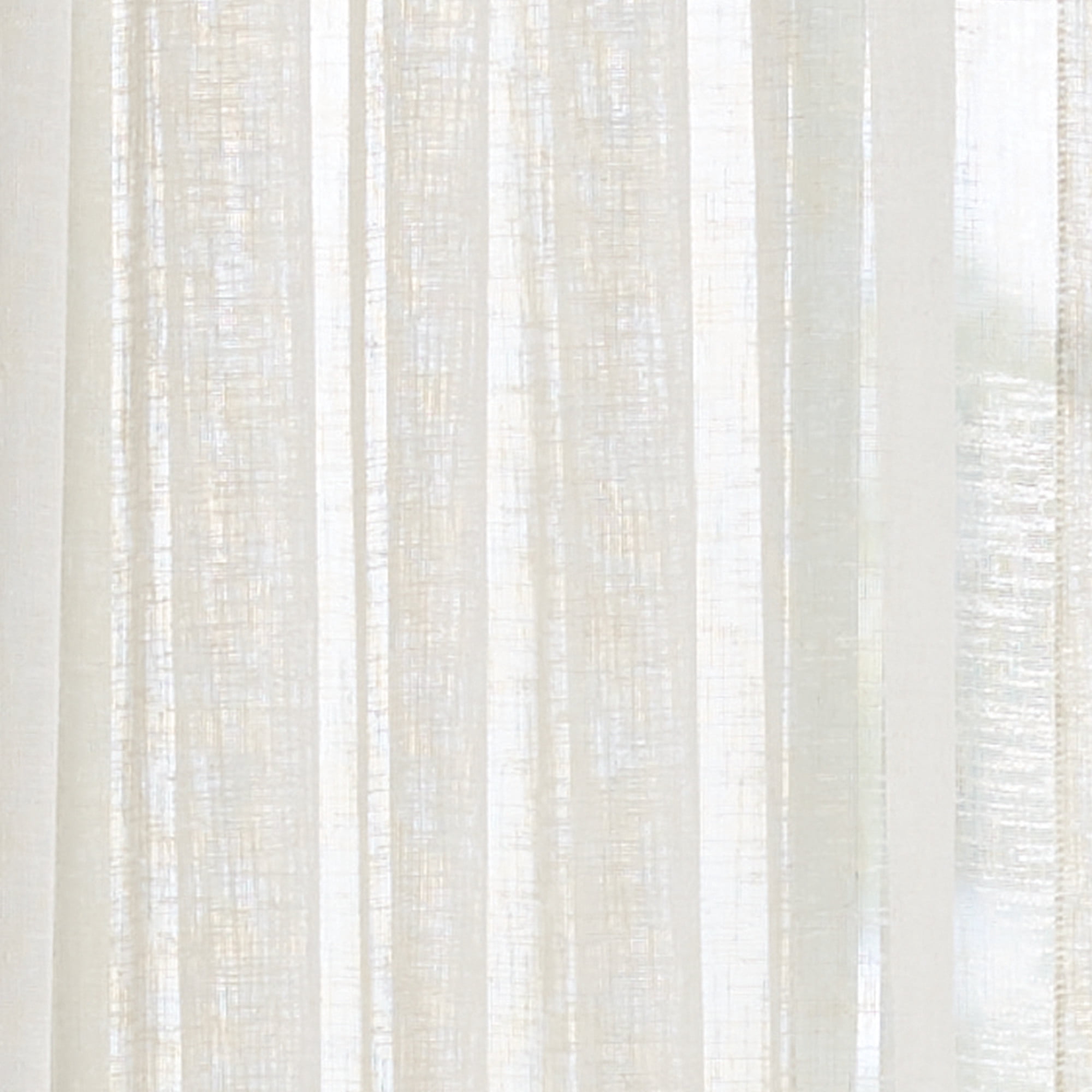 Mainstays Bel Air Indoor Curtain Single Panel, Pole Top, Papyrus Beige, Polyester, 50"W x 84'L, Adult