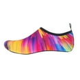 thumbnail image 4 of 2026 ! 50% Off Clear! asdoklhq Sneakers for Women Couples Summer Outdoor Water Aqua Socks Beach Swim Surf Yoga Exercise Shoes Multicolor 46-47, 4 of 9