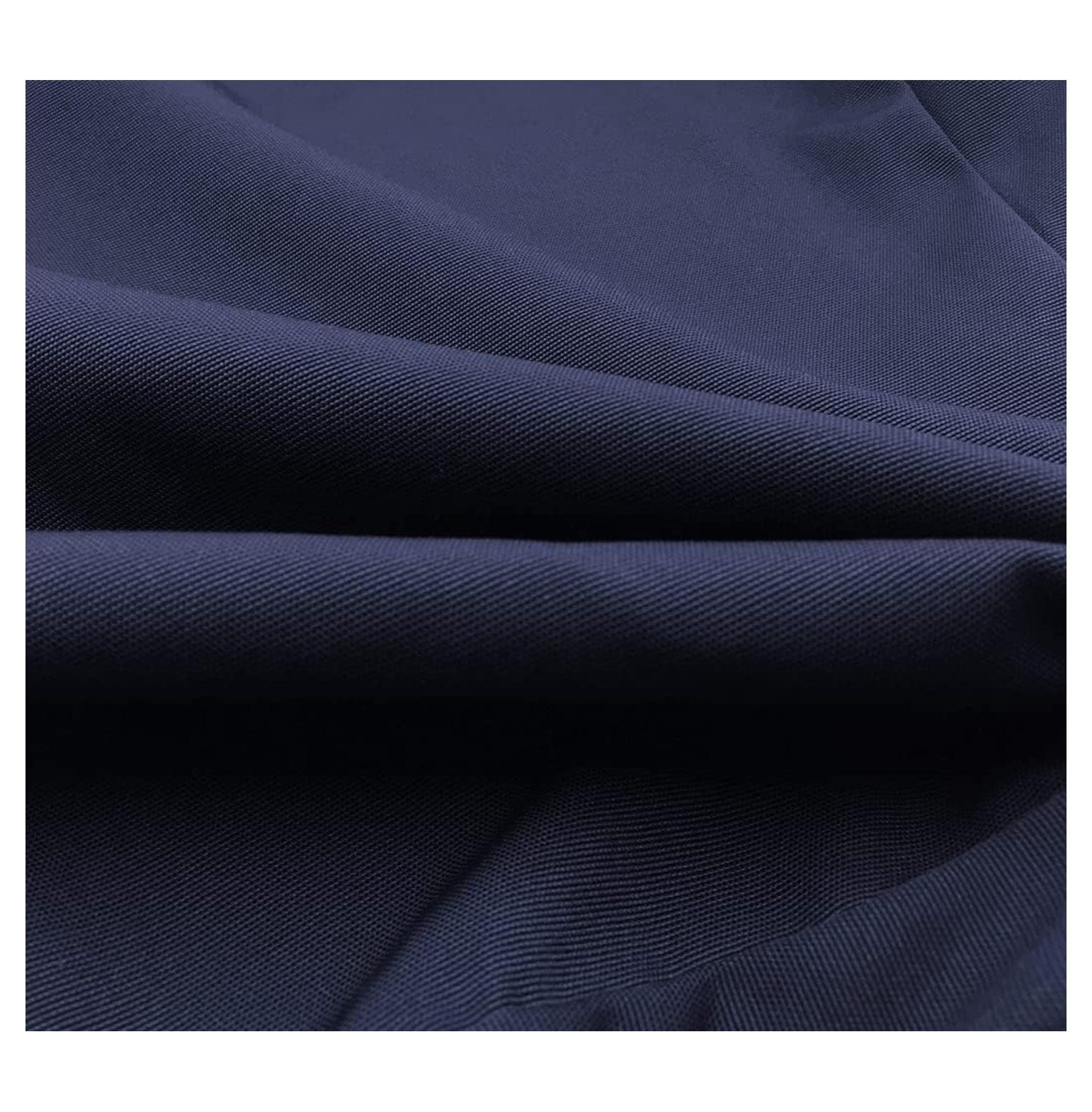 CozyLounge Midnight Dark Navy Outdoor Water Patio Chair Cushion Seat Pillow Covers (24"x24"x4" (4 Covers))