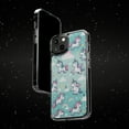 thumbnail image 6 of DistinctInk Hybrid (Acrylic / TPU) Clear Slim Fit Case for Apple iPhone 12 (6.1" Screen) - Enchanting Whimsy: Dancing Unicorns and Stardust, 6 of 8