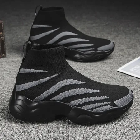 

Warm Plush Lining Breathable Running Shoes For Men Women Slip On Sneakers For Outdoor Running Tennis Sports Gym Fall & Winter