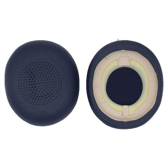 tredstone 2 Pcs Ear Pads Cushion Noise Cancelling Protective Leather Hearing Protection Sleeve Round Replacement for 45h Dark blue