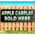 thumbnail image 1 of Apple Carplay Sold Here 13 oz Vinyl Banner With Metal Grommets, 1 of 4