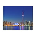thumbnail image 4 of Toronto Night Skyline Canvas Artwork Breathtaking Stunning Cityscape for Home Decor Ready to Hang, 4 of 18