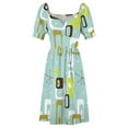 thumbnail image 5 of Atomic - Robe Sans Manches Turquoise Clair Robes à Manches Longues Robe Féerique Robes d'Été pour Femmes Robes de Soirée Femme, 5 of 5