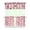 White-292, variant on Ice Cream Dessert Kitchen Curtains Set - Colorful Sweet Treats Food Pattern Tier and Valance Window Drapes, Light Filtering Rod Pocket Curtains for Kitchen, Dining Room 54"x18"+27.5"x24"*2