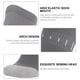 thumbnail image 4 of Calcetines Atléticos De Tobillo Para Mujeres Y Hombres, Calcetines Antideslizantes Para Correr Con Parte Inferior De Toalla De Corte Bajo, Calcetines Deportivos Gruesos Con Absorción De 4 Pares Guardurnaity OD014180-00, 4 of 6