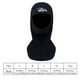 thumbnail image 5 of Sonducket Keep Diving DH-321 Gorro de buceo de 3 mm A prueba de frío Cubierta de cabeza de capucha de color sólido flexible Natación Surf Sombrero Deportes acuáticos Línea negro SG Sonducket OD002585-04B, 5 of 6
