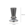 thumbnail image 3 of Tamper de café Inteprter nivelador de martillo de polvo de goteo manual Gris 51 mm, 3 of 6
