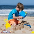 thumbnail image 3 of PMU Summer - Yellow Big Beach Shovel 14 inch Plastic Sand Toy Great for Sand Digging and Outdoor Play, Summer Accessory (1/pkg) Pkg/1, 3 of 7