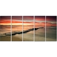 thumbnail image 2 of Wonderful Sunrise on Black Ocean - Beach Photo Canvas Print, 2 of 3