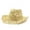 Beige, variant on Ladies Hand‑Knitted Hollow‑Out Sun Hat Western‑Style Wide Brim Fisherman Hat for Travel Seaside Holiday