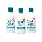 Caladryl Clear Skin Protectant Lotion 6 oz (Pack of 3)