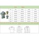 thumbnail image 5 of Camisas Para Hombre Slim Fit Camisas de manga corta de un solo pecho informales con cuello vuelto estampado de verano para hombre (White, 5XL), 5 of 5