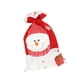 thumbnail image 3 of Bolsa con cordón para regalo de Navidad, bolsa reutilizable para envolver regalos, bolsa grande para regalo de Navidad Muñeco de nieve, 3 of 9