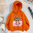 thumbnail image 2 of RMGVDSD Girls Casual Graphic Hoodie Pullover Hooded Sweatshirt Cute Long Sleeve Tops Lightweight Kids Hoodies Sweatshirts Fall Clothes Fashion Clothes 7-8 Years, 2 of 4