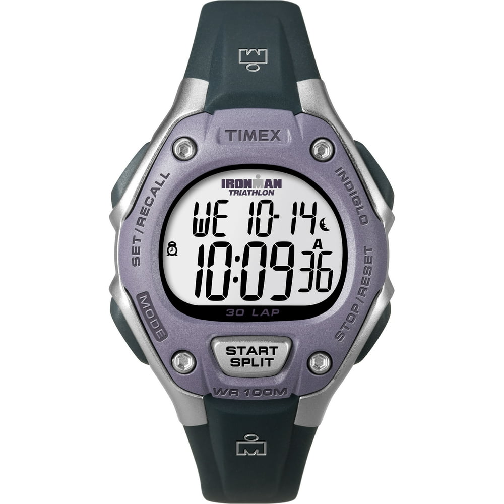 Timex Timex Women's Ironman Classic 30 MidSize Black/Gray/Purple