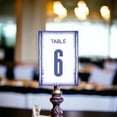 thumbnail image 2 of Blue Number Table Cards Number 1-40 Double Sided For Wedding Reception Event Party Baby Shower Birthday 4x6, 2 of 3