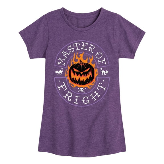 The Nightmare Before Christmas - Master Of Fright - Toddler And Youth Girls Short Sleeve Graphic T-Shirt