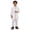 White, variant on Summer Boys Outfits Teenage Long Sleeve Ational Embroidered Arab Top and Pants 2 Piece Robe Suit Clothing Set Black Size 8-9 Y