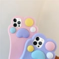 thumbnail image 2 of Compatible with iPhone 13 Pro Max Silicone Case Cat Paw Shape Lovely Cute 3D Soft Unique Funny Shockproof Protective Cover Case Gift for Women Girls, 2 of 6