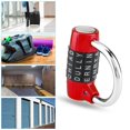 thumbnail image 4 of Qiilu Security Code Lock,5 Dial Digit Code Combination Padlock Travel Suitcase Gym Locker Security Password Lock,Padlock, 4 of 8